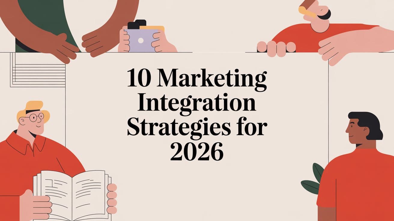 Marketing Integration Strategies for 2026: A Working Guide