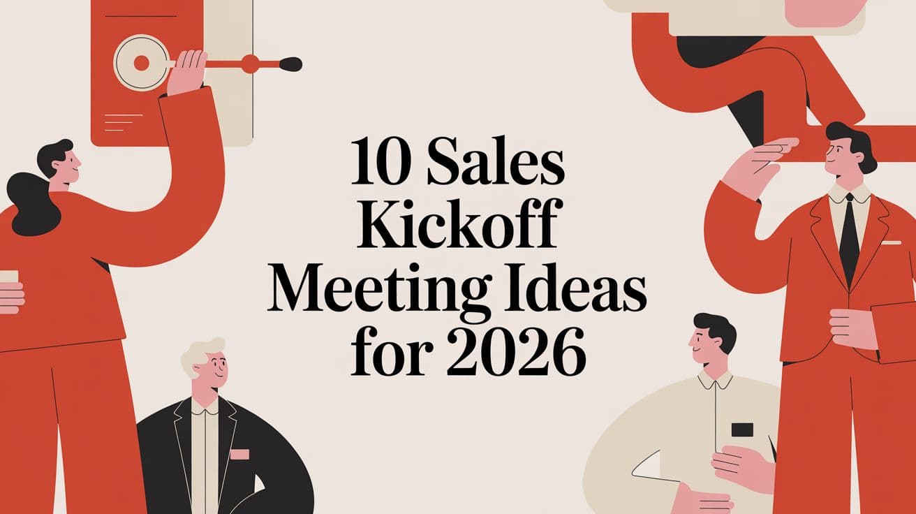 Sales Kickoff Keynote Topics and Meeting Ideas That Actually Work